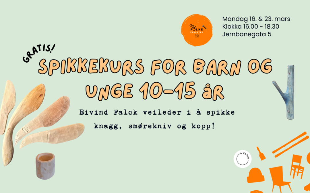 Gratis spikkekurs for barn og unge 10-15 år!